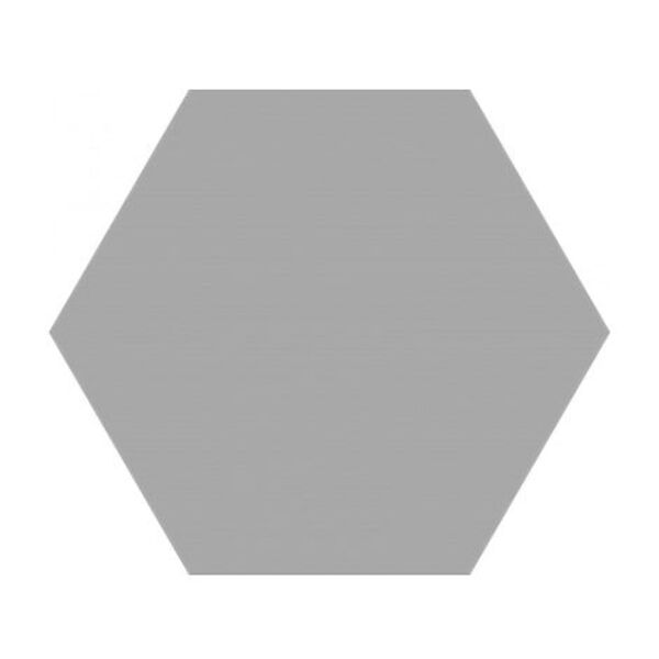 keros ceramika element acero gres hexagon 23x27 płytki keros ceramika do kuchni szare