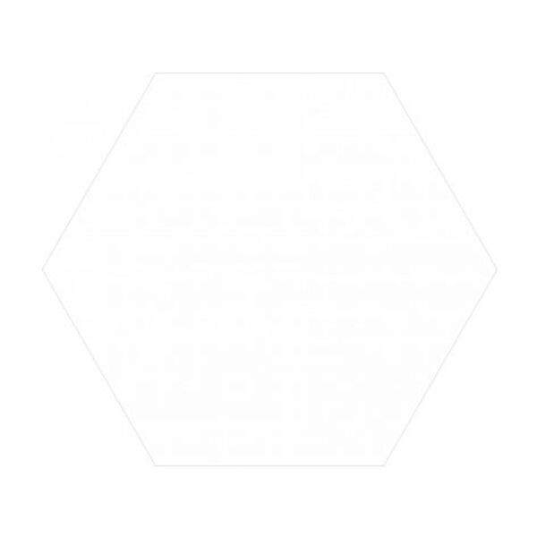 keros ceramika element blanco gres hexagon 23x27 