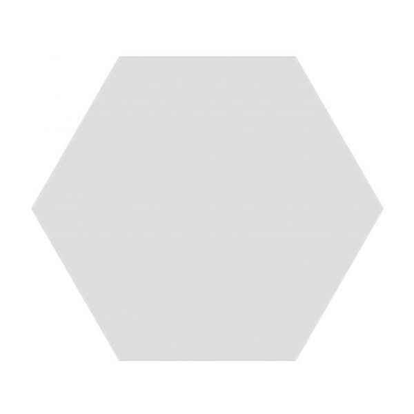 keros ceramika element gris gres hexagon 23x27 płytki heksagonalne do łazienki na podłogę szare