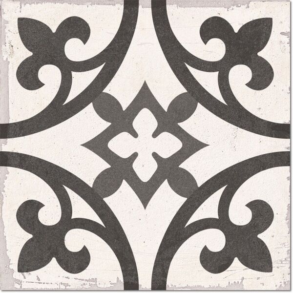 zdjęcie keros ceramika chez coco floral gres 25x25 