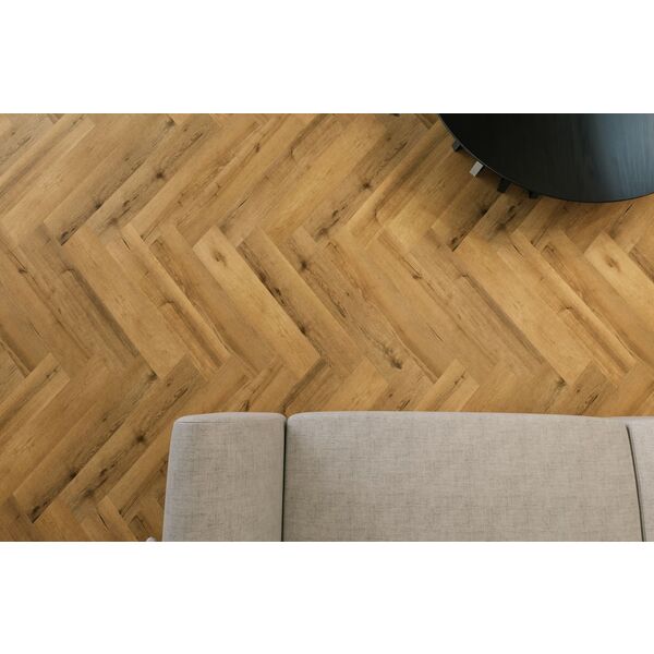 Korner Luxury Floor Dąb Titan jodełka SPC panel winylowy 61.5x12.3x0.5 (25-SPC-LUXURY-09F)