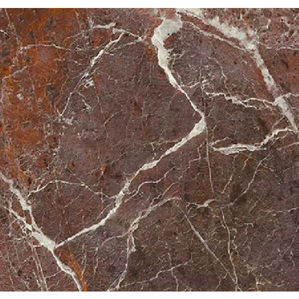 LA Fenice Majestic Rosso Levanto gres 30x30 - satynowy gres rektyfikowany na podłogę