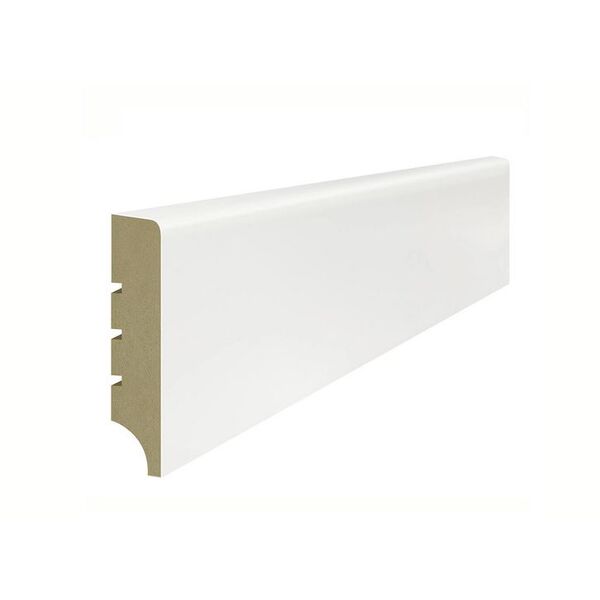 lagrus classic r5 listwa przypodłogowa biała mdf plus (wilgocioodporna) 244x8x1.6 