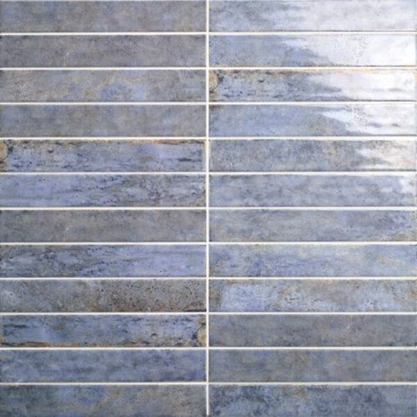 Mainzu Ceramica Tampa Blu płytka ścienna 5x30 - glazura błyszcząca w kolorze niebieskim