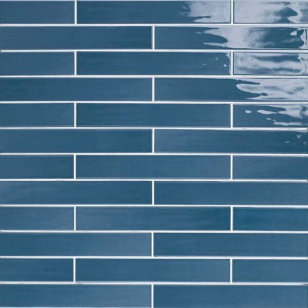 Mainzu Ceramica Sidney Navy płytka ścienna 5x30 - hiszpańska glazura w kształcie cegiełki