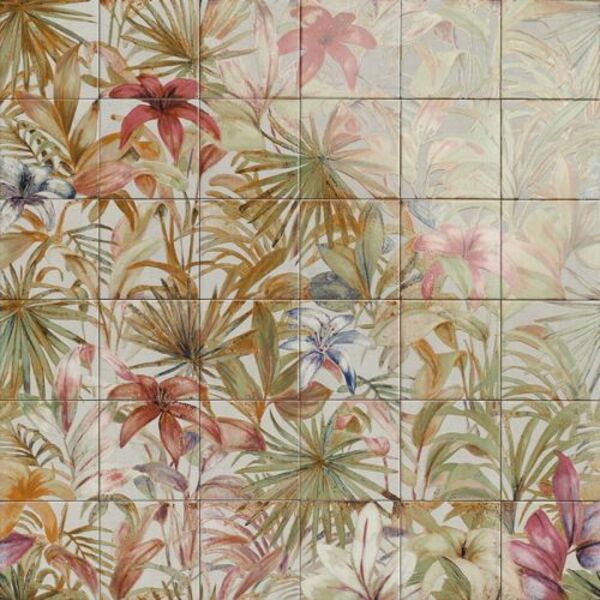 zdjęcie mainzu ceramica mural bangkok (36-elem.15x15) dekor 90x90 