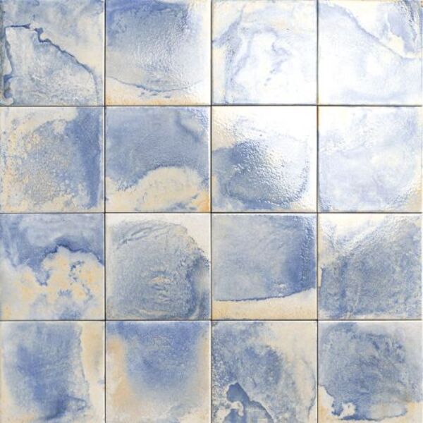 mainzu ceramica hanoi blue gres 15x15 płytki na podłogę niebieskie błyszczące nowości