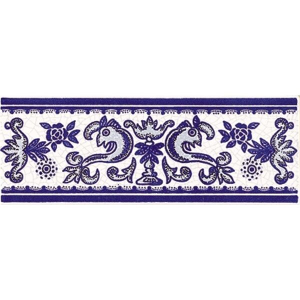 zdjęcie mainzu ceramica azul cuarteo cenefa 7x20 