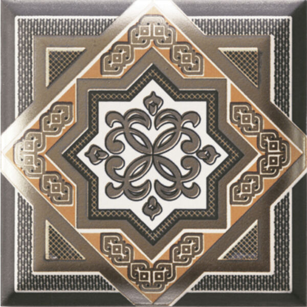 zdjęcie mainzu ceramica zoco brown dekor 15x15 