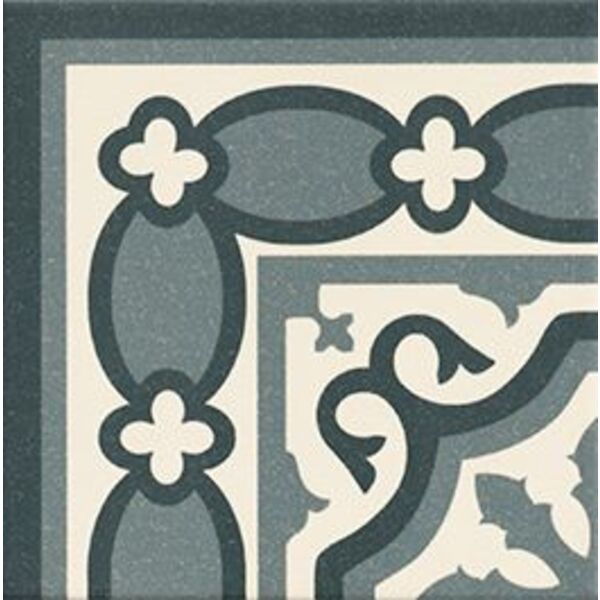 Mainzu Ceramica Florentine Blue Esquina 20x20 - mała płytka dekoracyjna hiszpańska do salonu