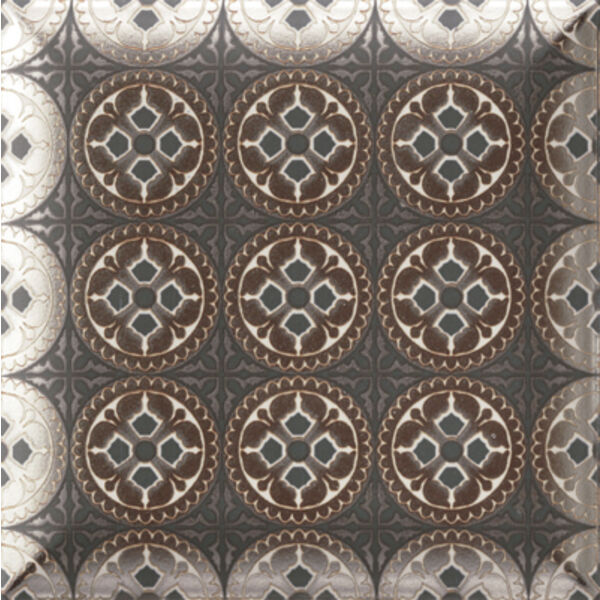 zdjęcie mainzu ceramica metal black dekor 15x15 