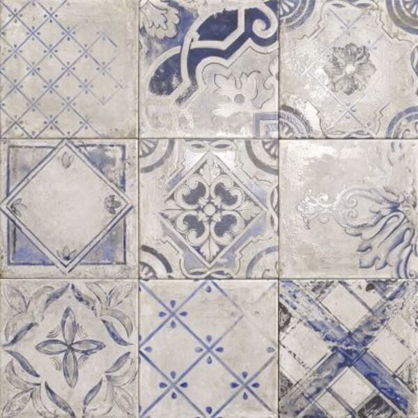 mainzu ceramica ricordi bianco dekor 20x20 płytki mainzu ceramica kwadratowe do salonu patchwork