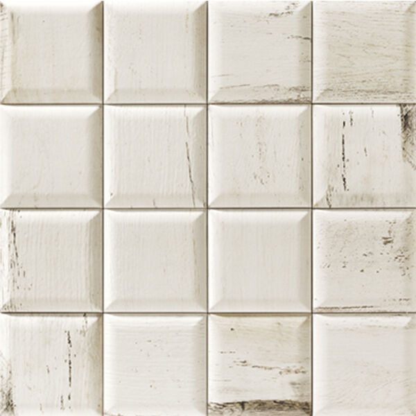 mainzu ceramica soho blanco płytka ścienna 15x15 płytki mainzu ceramica drewnopodobne kwadratowe na ścianę matowe strukturalne