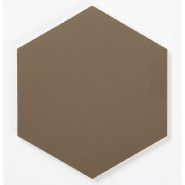 zdjęcie manufaktura mozaik heksagon brązowy połysk mozaika 19x20.5