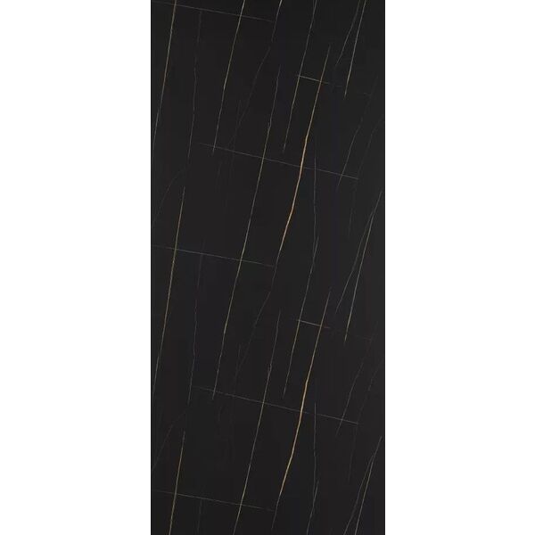 Manufaktura Płyt Midnight Black Połysk Płyta ścienna Węglowa 280x122