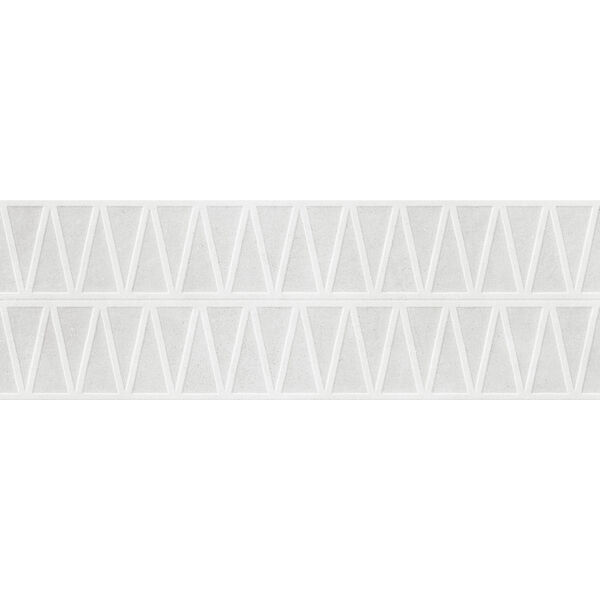 Marazzi Slow Wall 3D HAY Gesso MPC9 40x120 - biała płytka ceramiczna strukturalna łazienkowa i kuchenna