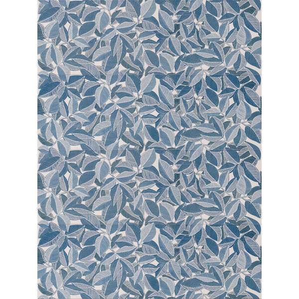 Marazzi Bliss Decoro Leafy Freddo MP7X 30x90 - błyszcząca płytka dekoracyjna kuchenna i łazienkowa