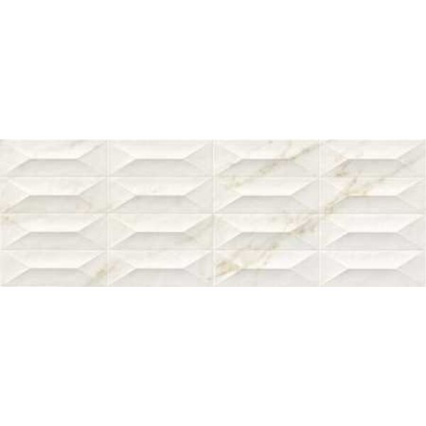 zdjęcie marazzi marbleplay ivory struttura gem 3d m4pf płytka ścienna 30x90 