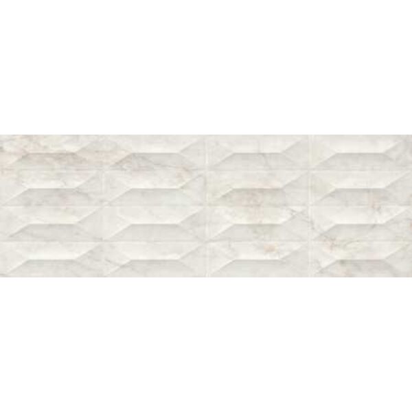 zdjęcie marazzi marbleplay calacatta struttura gem 3d m4pe płytka ścienna 30x90