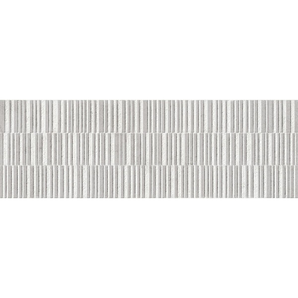 Marazzi Naturalia Bianco Struttura Codex 3D Menf 33x100 - kafelki ścienne imitujące kamień