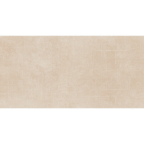 Marazzi Slow Calce Decoro Tapis MM6V 60x120 - matowa płytka dekoracyjna do salonu betonopodobna