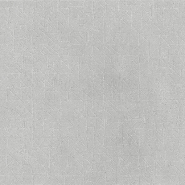 Marazzi Slow Cold Cromo Decoro Trama Mpff 75x75 - matowa płytka dekoracyjna imitująca beton do salonu