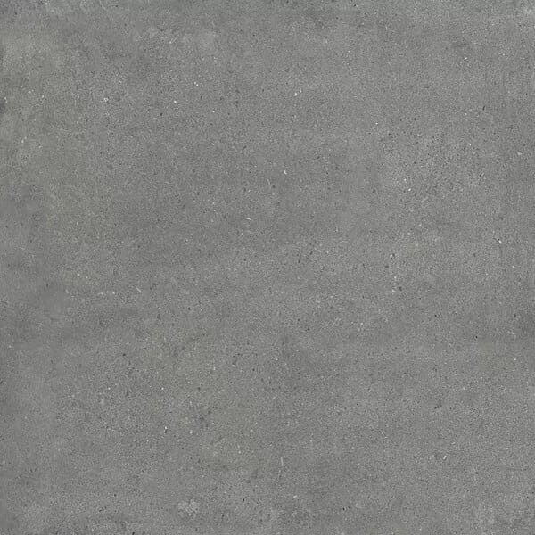 Marazzi Matter Black M0XL gres rektyfikowany 60x60 - matowy gres szkliwiony do salonu imitujący beton