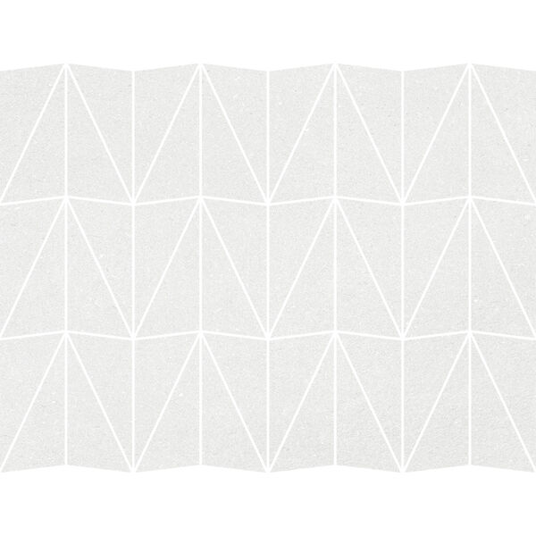 Marazzi Slow Cold Gesso Mosaico Triangolo MPF0 29x39 - mozaika matowa imitująca beton