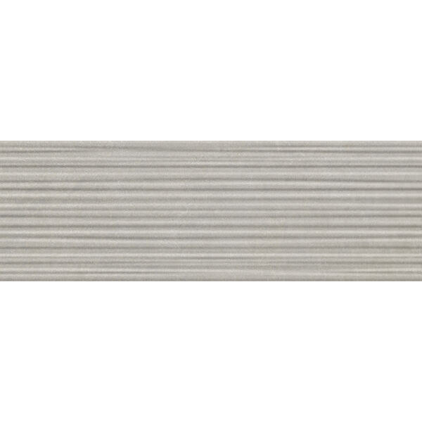 Marazzi Room Wall 3D Blaze Grigio MQ7H 20x60 - szara płytka ceramiczna strukturalna kuchenna i łazienkowa