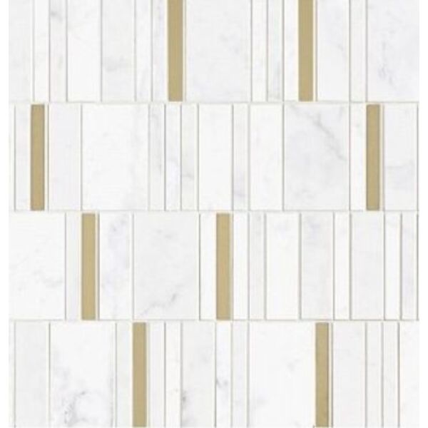 marazzi allmarble altissimo barcode lux m8ha mozaika 40x40 