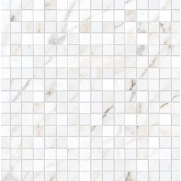 marazzi allmarble golden white lux m8h5 mozaika 40x40 płytki marazzi do łazienki błyszczące