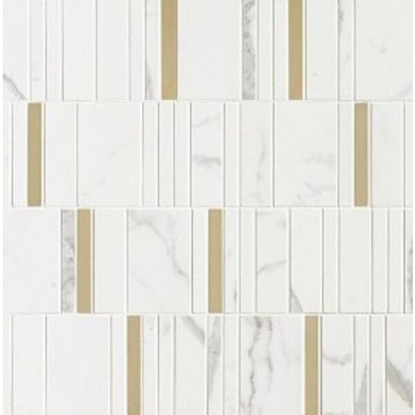 marazzi allmarble statuario barcode lux m8h9 mozaika 40x40 