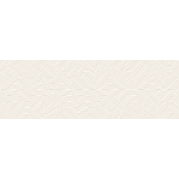 Marazzi Racconti Bianco STR 3D Segmenti Mcyf 30x90 - biała glazura 3d