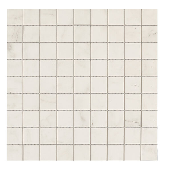 Marazzi Allmarble Altissimo Mosaico MMQ1 30x30 - biała mozaika marmuropodobna
