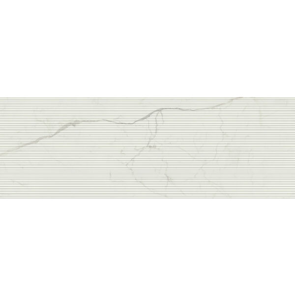Marazzi Magnifica Statuario STR Mikado M5TP 60x180 - biała płytka 3d kuchenna i łazienkowa