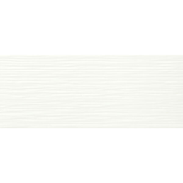 Marazzi Cloud Struttura 3D Breeze ICE MQF1 20x50 - biała płytka ceramiczna strukturalna