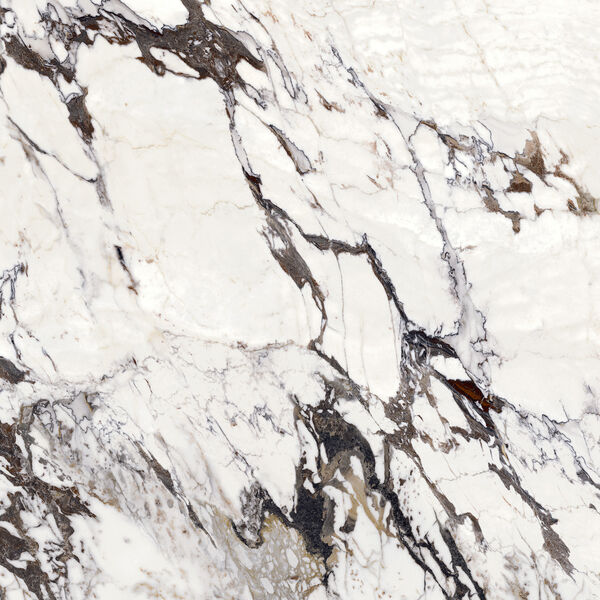 Marazzi Grande Marble Look Capraia Rettificato M29S 120x120 - biały gres porcelanowy imitujący marmur