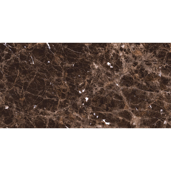Marazzi Allmarble Emperador LUX Meln 60x120 - błyszczący gres porcelanowy do salonu imitujący marmur