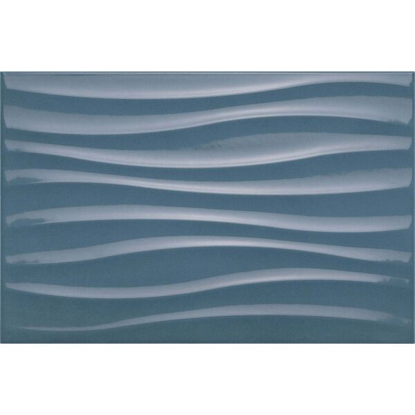 marazzi chroma blue tide strutture m00u płytka ścienna 25x38 