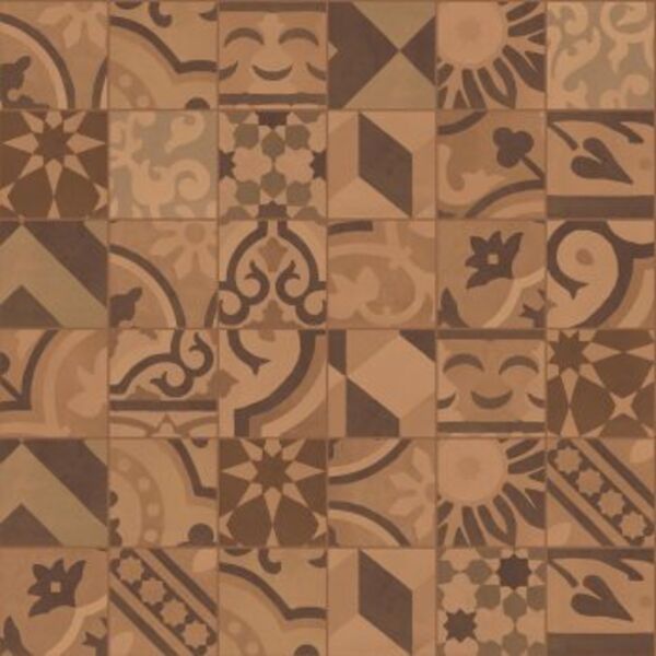 marazzi d_segni blend terra mix m61l dekor 10x10 płytki marazzi kwadratowe włoskie patchwork