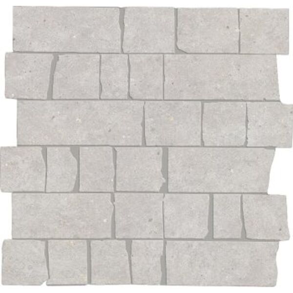 zdjęcie marazzi mystone moon white spaccatella m8lj mozaika 30x30 