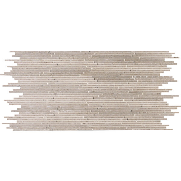 Marazzi Magnifica Limestone Taupe Mosaico Stick M8GQ 29x38 - duża mozaika do łazienki i kuchni
