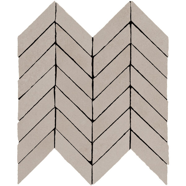 Marazzi Alchimia Mosaico Spina Fango M3S9 30x37 - duża mozaika włoska do salonu