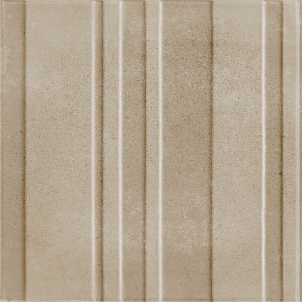 Marazzi Artcraft Sabbia Struttura 3D Bande Mguh 20x20 - gres porcelanowy matowy imitujący beton