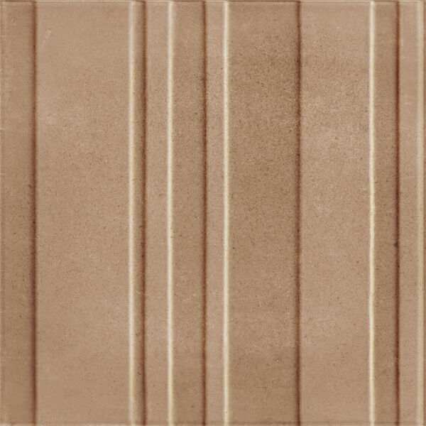 Marazzi Artcraft Coccio Struttura 3D Bande Mguj 20x20 - gres porcelanowy na ścianę betonopodobny