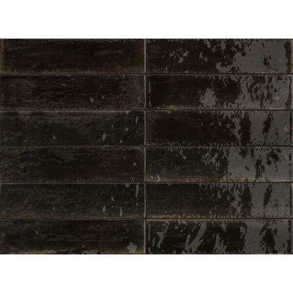 marazzi lume black m6rp gres 6x24 czarne płytki marazzi