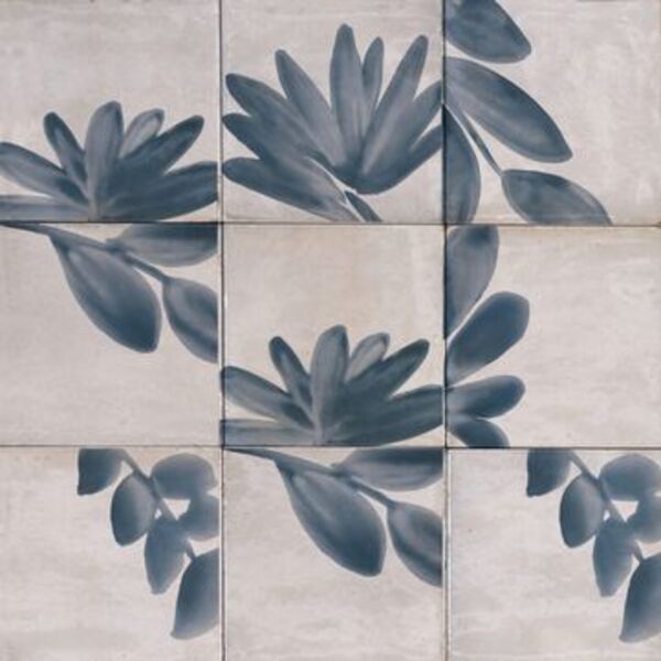 Marazzi Rice Natural Decoro Blossom LUX M9JC 15x15 - mała płytka dekoracyjna włoska
