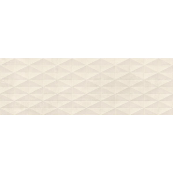 marazzi chill ivory struttura 3d diamond maa2 płytka ścienna 25x76 