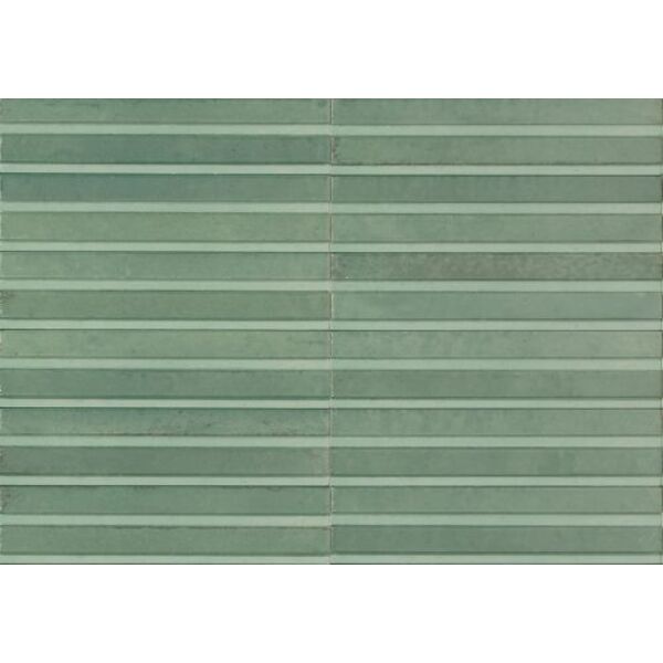 marazzi lume rake turquoise struttura 3d lux mp9c gres 6x24 płytki marazzi na ścianę błyszczące strukturalne