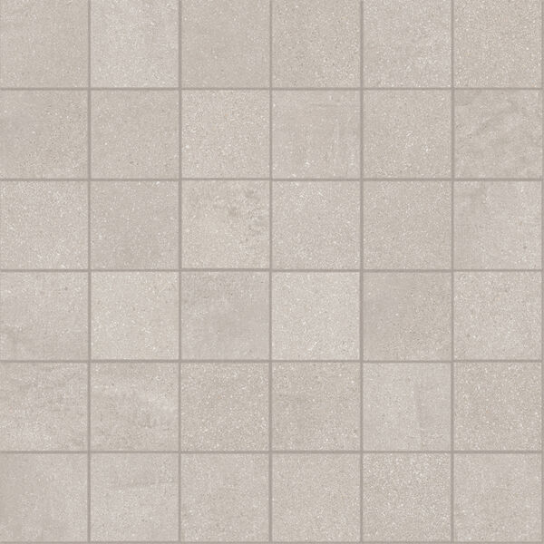 Marazzi Cementum Sand Mosaico 5x5 MA92 30x30 - matowa mozaika imitująca beton do kuchni i łazienki